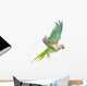 Big Green Ringed or Alexandrine Parakeet Wall Decal