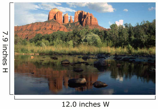 RED ROCK CROSSING USA Wall Mural