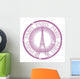 Grunge rubber stamp Paris theme, vector illustration Wall Decal