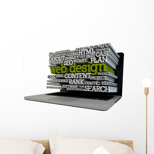 web design Wall Decal