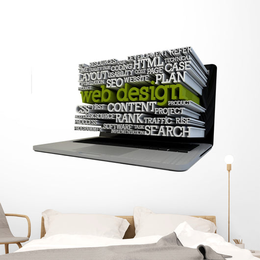 web design Wall Decal
