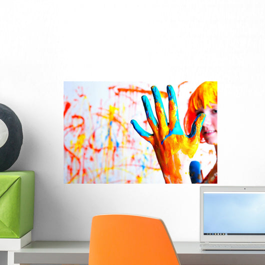 Bunte Hande Wall Mural
