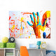 Bunte Hande Wall Mural