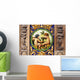 Potters Working Lathe Tiles Wall Mural