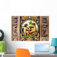 Potters Working Lathe Tiles Wall Mural
