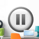 Pause button Wall Decal
