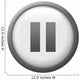 Pause button Wall Decal
