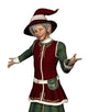 Santa's Elf Presents Wall Decal