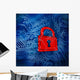 Digital Circuit Board with Wall Mural