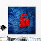 Digital Circuit Board with Wall Mural