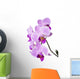 Light purple orchid isolated on white Wall Decal