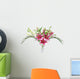 Lilies Vase Wall Decal