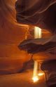 Sunbeams Upper Antelope Slot Canyon Wall Mural
