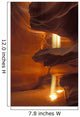 Sunbeams Upper Antelope Slot Canyon Wall Mural