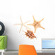 Finger Starfish White Sea Wall Decal