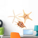 Finger Starfish White Sea Wall Decal