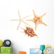 Finger Starfish White Sea Wall Decal