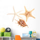 Finger Starfish White Sea Wall Decal