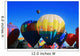 Hot Air Balloons Wall Mural