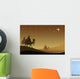 Three wisemans and the star of Bethlehem Wall Mural