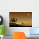 Three wisemans and the star of Bethlehem Wall Mural