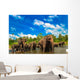 Elephants River Wall Mural