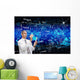 Engineering designing cosmic technology Wall Mural