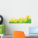 Vector Daffodil Flowers Wall Decal