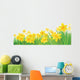 Vector Daffodil Flowers Wall Decal