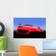 Red Exotic Sports Car Wall Mural
