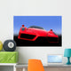 Red Exotic Sports Car Wall Mural