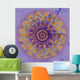 Oriental Mandala Motif Wall Mural