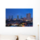 Skyline Fort Worth Texas Wall Decal