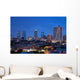 Skyline Fort Worth Texas Wall Decal