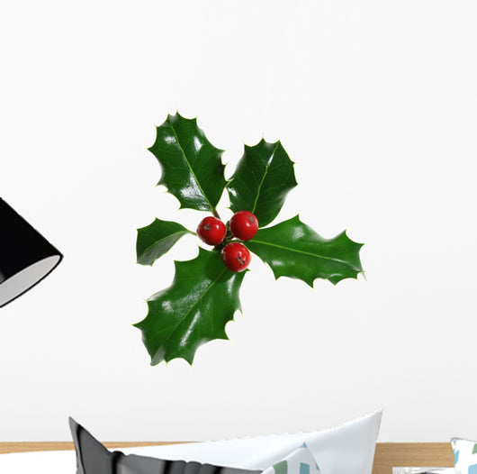 Holly White Wall Decal
