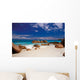 boulders in the sand Wall Mural