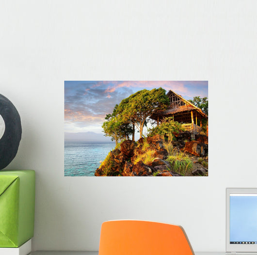 Picturesque Landscape with Hut