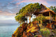 Picturesque Landscape with Hut