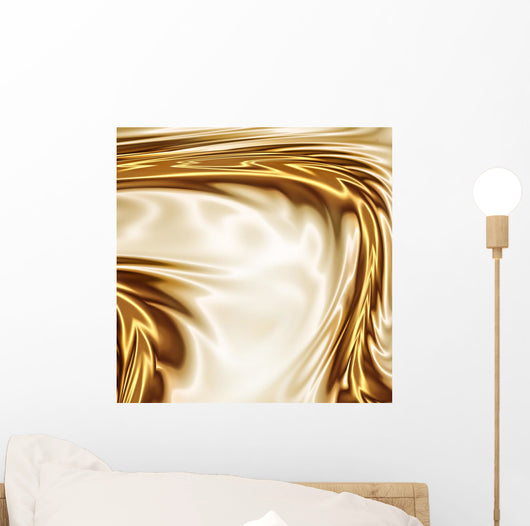 Gold White Drapery Artistic