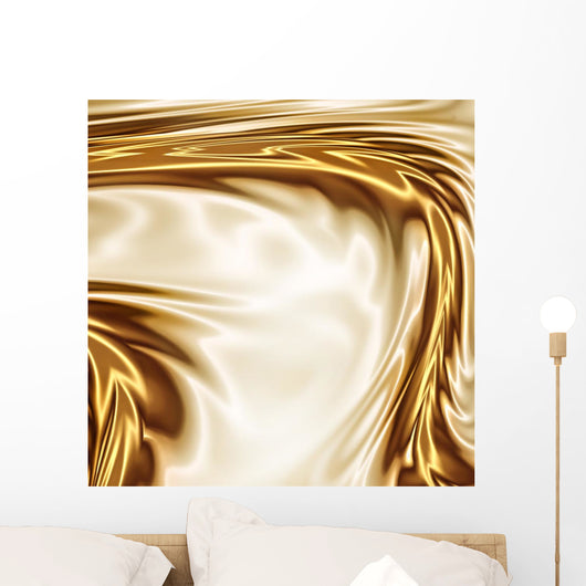 Gold White Drapery Artistic