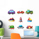Nine Different Kind Toy Wall Mural