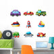 Nine Different Kind Toy Wall Mural