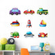 Nine Different Kind Toy Wall Mural