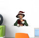 Thoughtful Christmas Elf Wall Decal