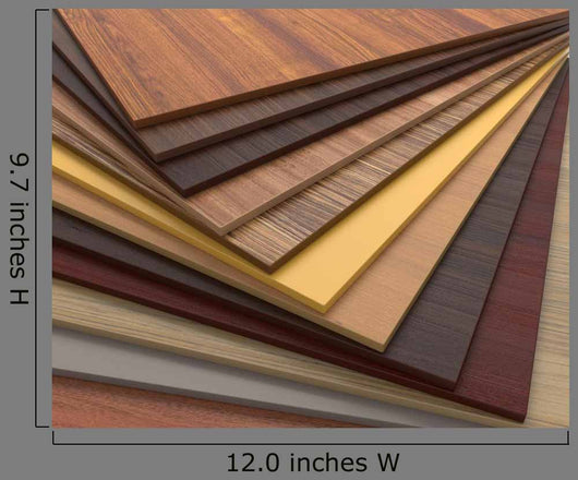 Lined Chipboard Fan