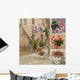 Italian Style Backyard Collage Wall Mural