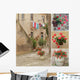 Italian Style Backyard Collage Wall Mural