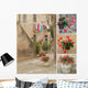Italian Style Backyard Collage Wall Mural