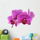Purple orchid flower Wall Decal