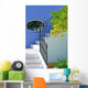 steps of house in spanish pueblo Wall Mural